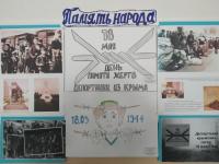 мероприятия ко Дню памяти жертв депортации народов Крыма