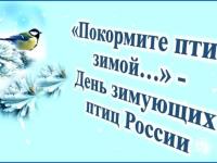 экологическая акция «Покормите птиц зимой»